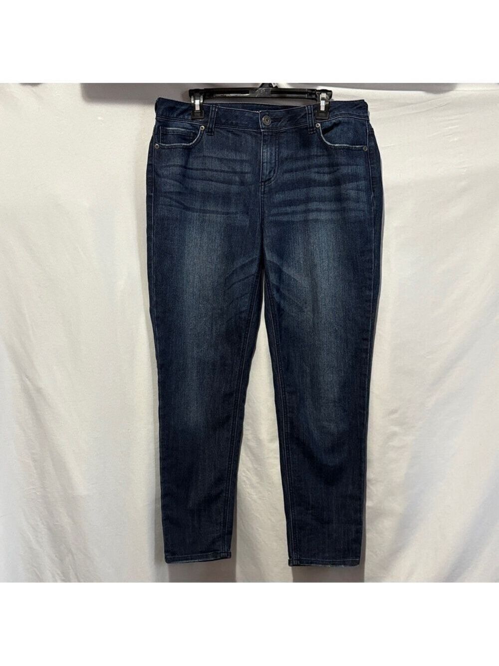 Maurices Dark Blue Straight Leg Jeans Size 13/14